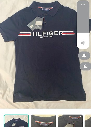 Tommy Hilfiger Lacivert Polo Tisort Defolu
