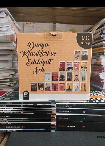 ŞOK FİYAT ! Dünya ve Türk Edebiyatı Klasikleri Seti