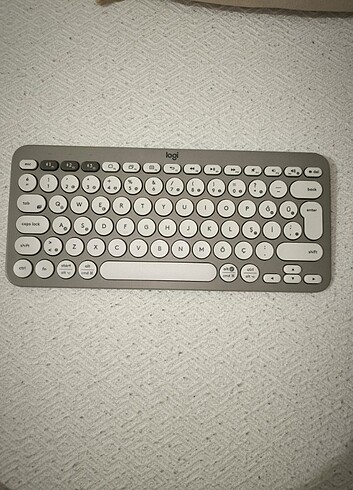 Logitech k380 Kablosuz Bluetooth Klavye-Bej