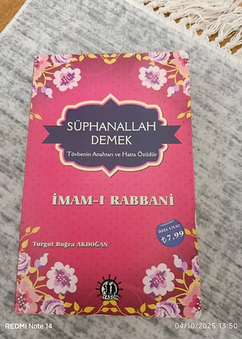 Süphanallah Demek - İmam-ı Rabbani Kitap
