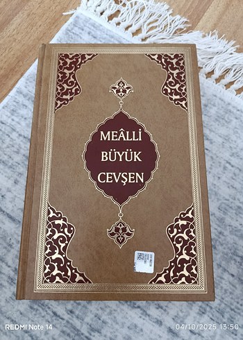 Mealli Büyük Cevşen Dini Kitap