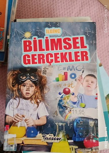  İlginç Bilimsel Gerçekler Çocuk Kitabı