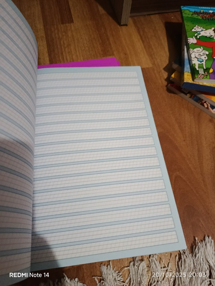 Klavuz çizgili güzel yazı defteri - Görsel 4