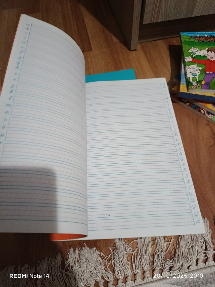 Kılavuz Çizgili Güzel Yazı Defteri - Görsel 5