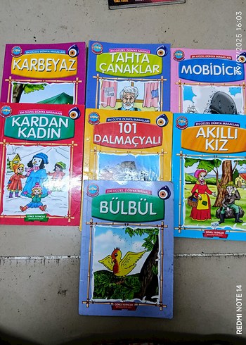 Çocuklar için Masal Kitapları Seti
