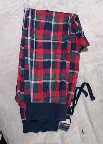 Erkek Uzun Pilili Rahat Pijama Altı - Görsel 5