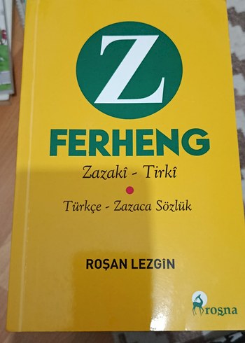 Z Ferheng Zazakî-Tirkî Türkçe-Zazaca Sözlük