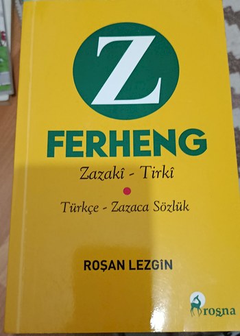  Z Ferheng Zazakî-Tirkî Türkçe-Zazaca Sözlük