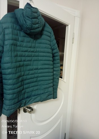 Kapüşonlu Fermuarlı Erkek Mont - Görsel 5