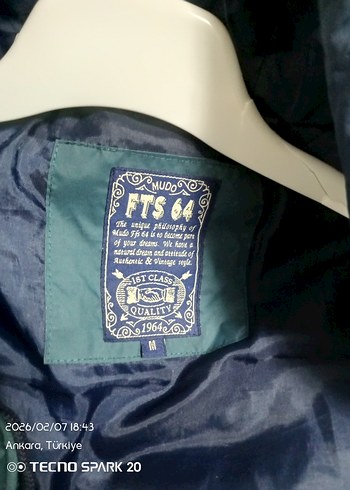 Kapüşonlu Fermuarlı Erkek Mont - Görsel 8