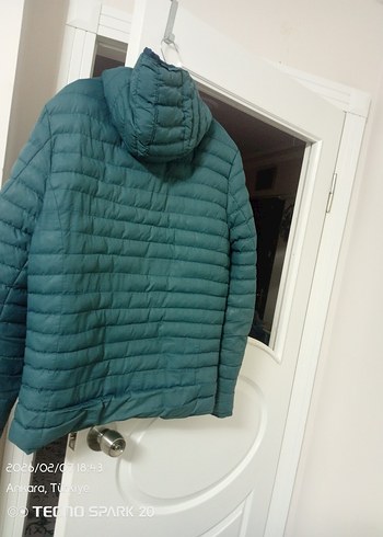 Kapüşonlu Fermuarlı Erkek Mont - Görsel 4