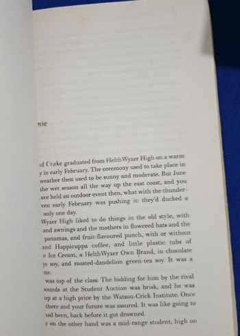 Beden Renk Oryx and Crake - Margaret Atwood