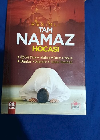 Resimli Tam Namaz Hocası - İslam İlmihali Kitabı