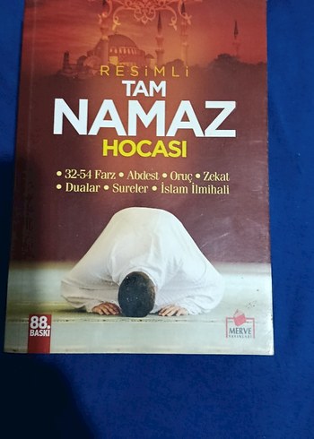 Resimli Tam Namaz Hocası - İslam İlmihali Kitabı