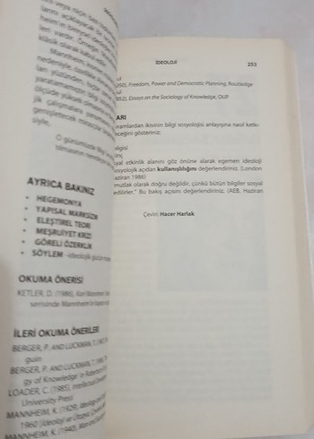 Beden Renk Sosyolojide Temel Fikirler - Martin Slattery