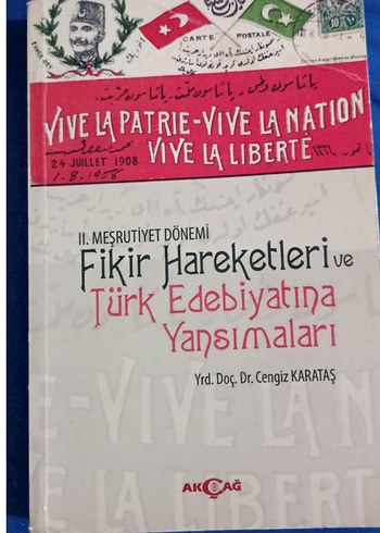 II. Meşrutiyet Dönemi Fikir Hareketleri Kitabı