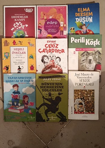Çocuklar için 9 Kitap Seti