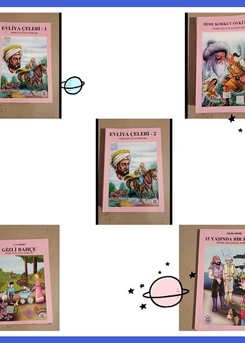 Çocuklar İçin Klasik Hikaye Kitapları Seti