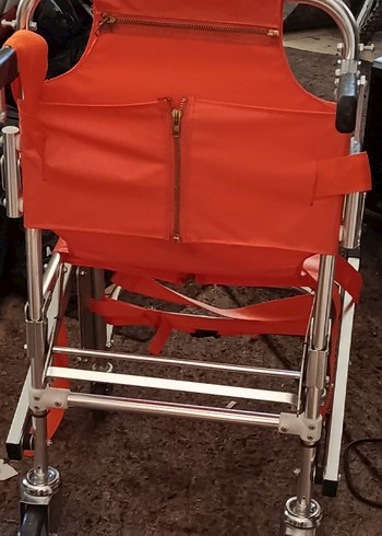 Diğer Beden kırmızı Renk Hasta transfer sandalyesi