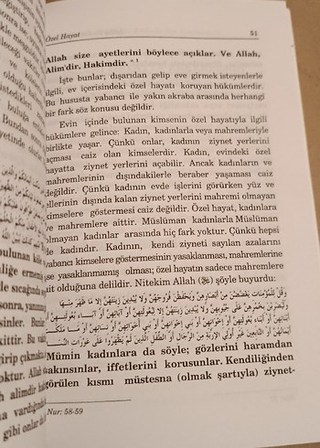 Beden Renk İslam'da İctimai Nizam - Kadın Erkek İlişkileri