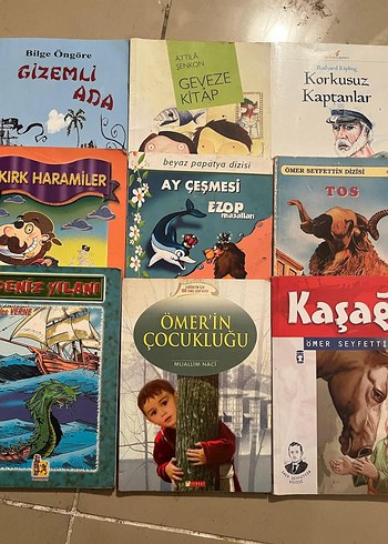 Çocuk Kitapları Seti - Macera ve Masallar