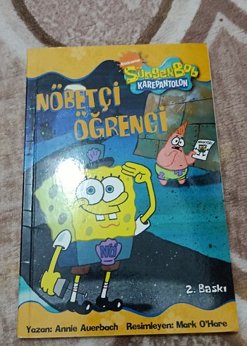 SüngerBob KarePantolon - Nöbetçi Öğrenci