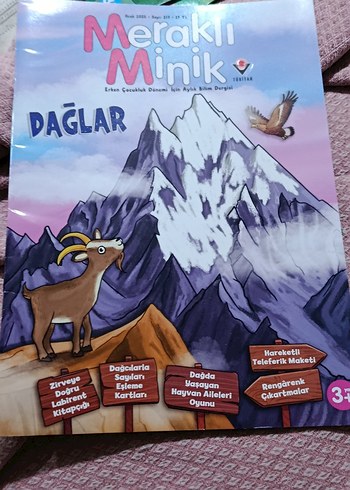 Meraklı Minik - Dağlar Çocuk Dergisi
