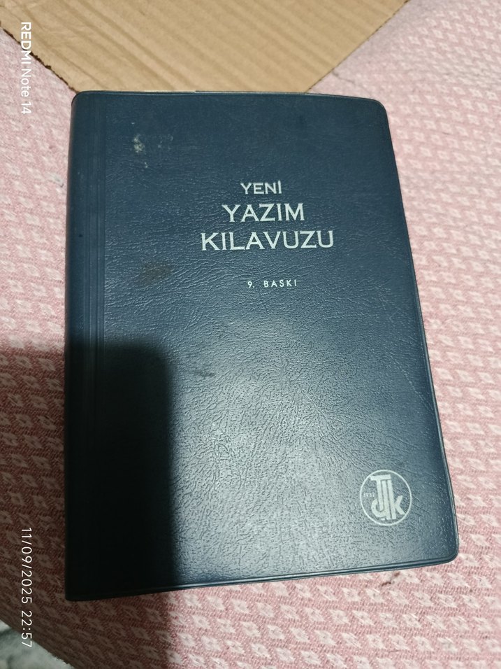 Yeni Yazım Kılavuzu 9. Baskı - Görsel 2