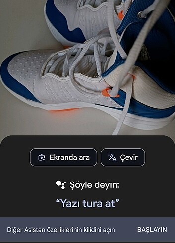 37 Beden beyaz Renk Basketbol ayakkabısı