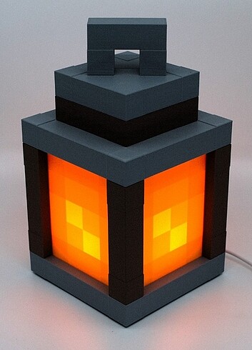 Diğer Minecraft masa lambası dekor biblo 3d