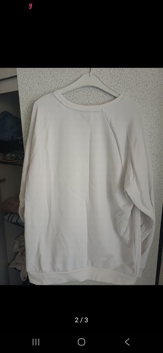 Orjinal Beşiktaş amblem Baskılı Erkek Sweatshirt - Görsel 2