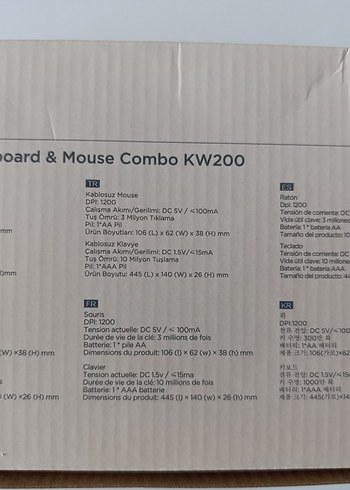 Kablolu Siyah Klavye ve Mouse Seti - Görsel 7