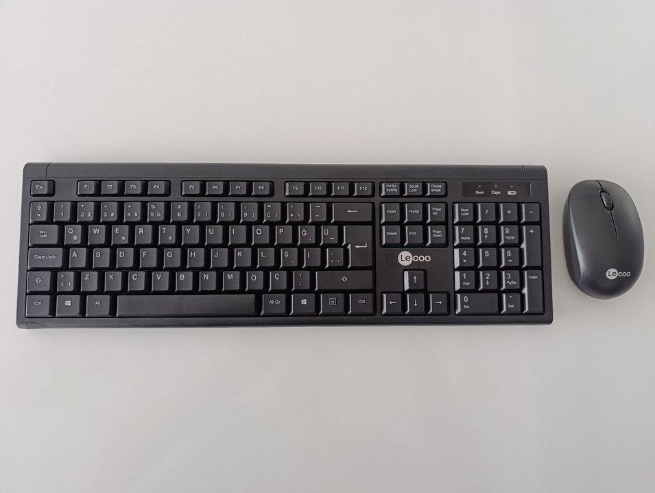 Kablolu Siyah Klavye ve Mouse Seti - Görsel 3