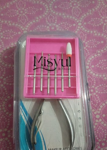 Renkli Pembe Manikür ve Pedikür Seti - Görsel 5