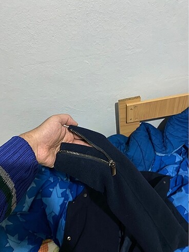 m Beden lacivert Renk MANGO DETAYLI ŞIK MONT