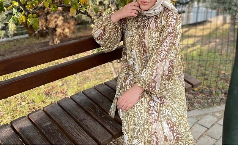 diğer Beden DESENLİ ELBİSE