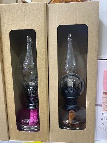 Gaz lambası. Dekoratif