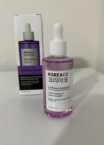  Beden Koreaco Kafein Ampul Anti-Aging Serum