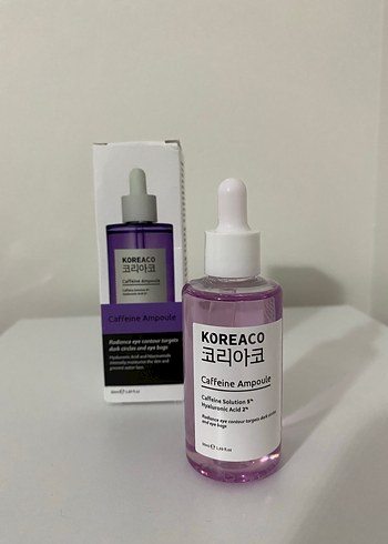 Koreaco Kafein Ampul Anti-Aging Serum