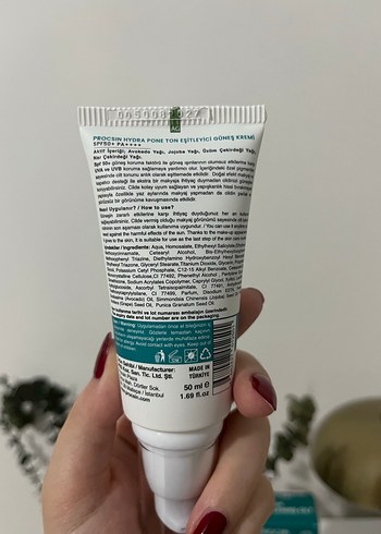 Procsin 50 SPF Güneş Kremi - Görsel 5