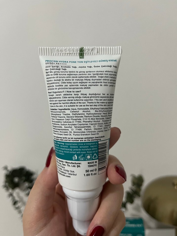 Procsin 50 SPF Güneş Kremi - Görsel 5