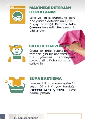 Peradax Leke Çıkarıcı Sprey - Görsel 2