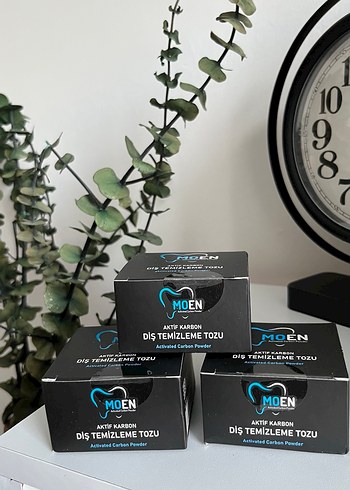 Moen Aktif Karbon Diş Temizleme Tozu - Görsel 3