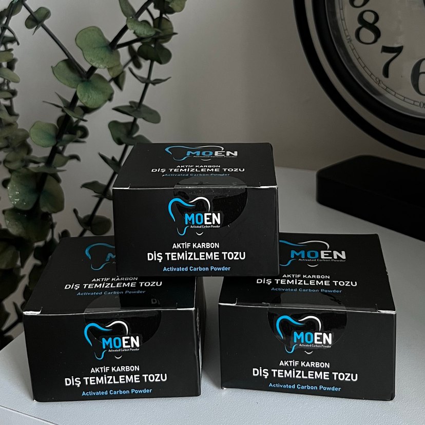 Moen Aktif Karbon Diş Temizleme Tozu - Görsel 2