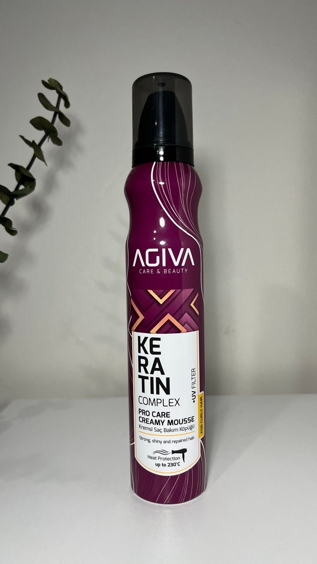 Agiva Keratin Kompleksli Saç Köpüğü - Görsel 2