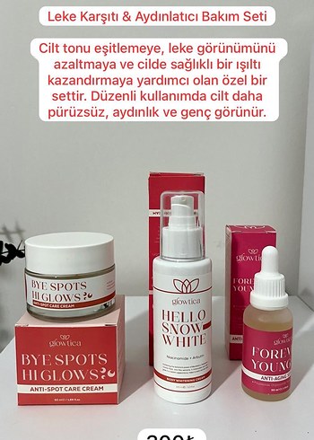 Glowtica Cilt Bakım Seti - Görsel 2