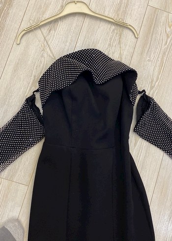 Abiye Uzun Siyah Gotik Kadın Abiye Elbise