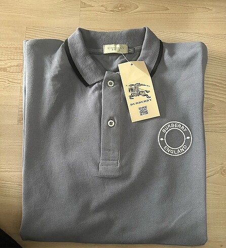 Gri Polo yaka tişört