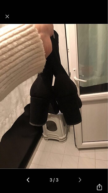 39,5 Beden Topuklu bot