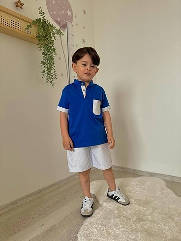 Zara Bayramlık erkek çocuğu şortlu takım